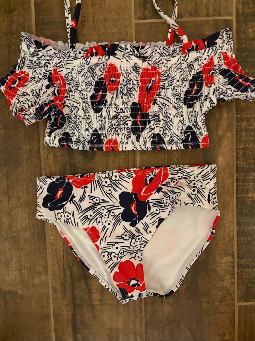 Janie and Jack White Swim Set No Tags Never Worn
